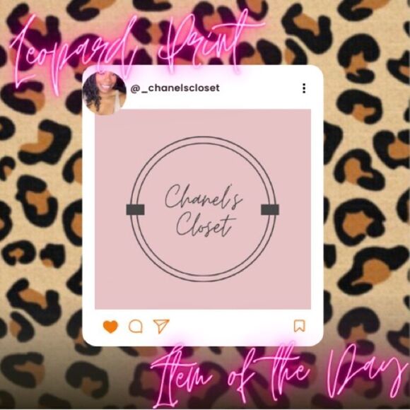 🐆Chanel’s Closet Leopard Print Item Of The Day 🐆 - Picture 1 of 2